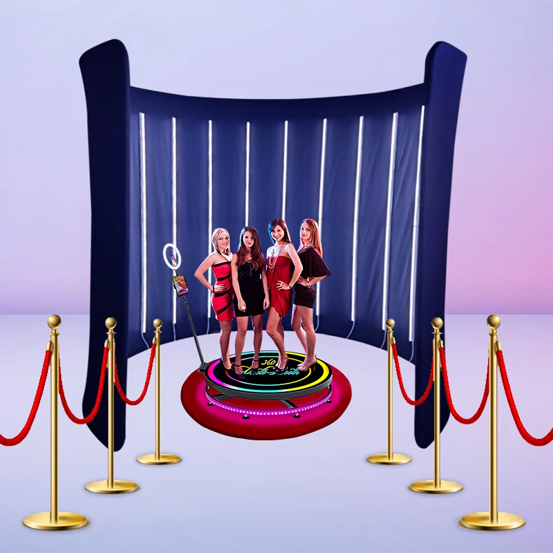 Photo booth enclosure